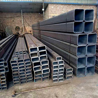 Tube carré en acier au carbone sans soudure soudé ASTM AISI JIS GB S275 S275jr S355jr Ss400 1020 1045 1040