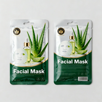 Sachet personnalisé pour masque facial, emballage de crème pour le visage, pochette cosmétique, sac d'emballage pour masque facial
