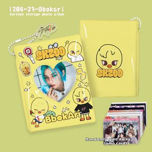 Mini album photo Kawaii avec chaînes, 20 pochettes pour 40 cartes, album de rangement pour petites cartes, mignon et dessin animé - Product Image 6