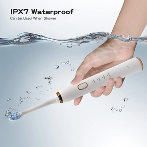Cepillo de Dientes Eléctrico Sónico Real con 12 Ajustes de Intensidad, Recargable Rápido, Resistente al Agua IPX7 para Adultos, con 42000 <span class=keywords><strong>VPM</strong></span> y 3 Cabezales de Cepillo - Product Image 5
