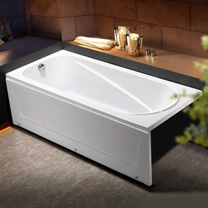 2019 new modern design acrylic plastic bathtub portable bath tub for adult
