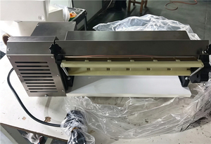 Laminadora de Masa Eléctrica de Acero Inoxidable, Máquina de Prensado de Masa de Sobremesa para Panadería, Pizza y Pastelería - Product Image 6