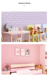 <span class=keywords><strong>Papier</strong></span> <span class=keywords><strong>peint</strong></span> auto-adhésif en PVC imperméable, autocollant mural en <span class=keywords><strong>brique</strong></span> 3D pour la décoration du salon et de la cuisine - Product Image 5