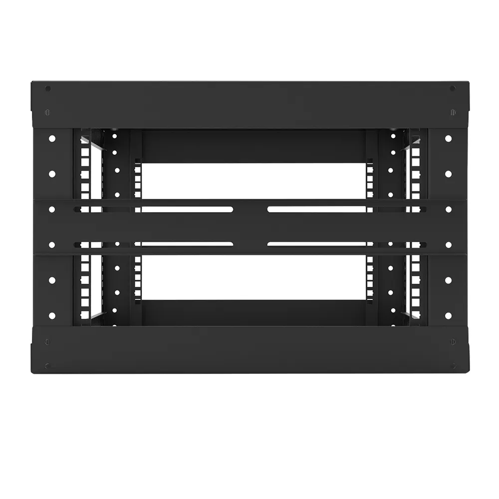 9U Wall Mount Het Open Frame 19 Inch Rack Met Swing Out Scharnierende