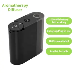 Aromatherapy New Design Portable Aroma USB Small Diffuser Room Scent Essential Oil Aromatherapy Oil Battery Rechargeable Diffuser