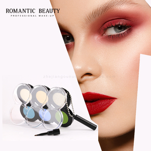 Trucco all'ingrosso 6 colori di lunga durata trucco vegano lucido opaco pigmento alto nuovo arrivo personalizzabile tavolozza di ombretti - Product Image 5