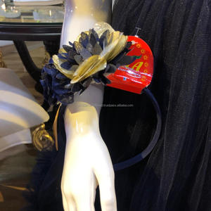 Especial top con volantes vestido con diadema increíble único diseño de lujo de los niños vestido de bebé - Product Image 5