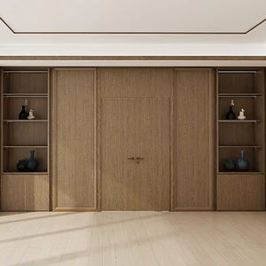 وحدات خزائن متعددة الوظائف لغرفة المعيشة من ميلينكو بنفس لون الجدران والأبواب تصميم عصري صديق للبيئة لتوفير المساحة بشكل مرن - Product Image 1