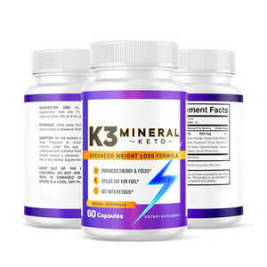 BIOCRICH Adelgazante Pérdida de peso Suplemento Dieta Cápsula Keto Bhb Fast Diet Pills K3 Sal Mineral 3 en 1 Cápsula - Product Image 1