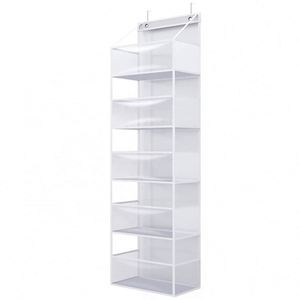 Clear <b>Plastic</b> <b>Pocket</b> for Storage Cosmetics Stationery Sundries 5 Large Capacity Hanging Organizer - Product Image 2