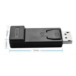DP to HDMI <b>Adapter</b> Male to Female Converter for Laptop Computer Monitor Display Connection - Product Image 3
