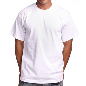 High Quality 100% Cotton Plus Size T-shirt Men's Plain O-neck <b>Tshirt</b> Custom t Shirt - Product Image 2