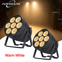 Projecteur LED COB 7x50W, blanc chaud, blanc normal, température de couleur réglable, DMX512, éclairage de surface pour scène, mariage, théâtre, spectacle