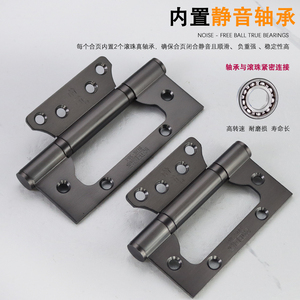Bisagras de puerta de acero inoxidable 304 de 5 pulgadas con rodamientos silenciosos y engrosados para puertas y ventanas - Product Image 4