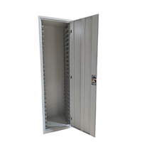 Armoire de stockage de spécimens à 24 tiroirs en métal, armoire de musée pour spécimens d'insectes avec tiroirs en bois