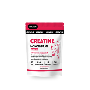 Créatine monohydrate en poudre pour femmes 5g BCAA Collagène L-Glutamine Complément alimentaire - Product Image 1