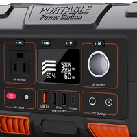 Générateur d'énergie solaire portable à charge sans fil, sortie stable 300W 270Wh, pour soirées cinéma en plein air OVO-A3E