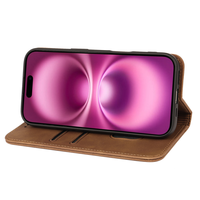 Étui en cuir PU de gros pour iPhone 18 17 Pro Max 17 Air 13 14 Pro Max, étui portefeuille à rabat antichoc magnétique pour téléphone portable