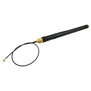 <span class=keywords><strong>Antenne</strong></span> à <span class=keywords><strong>prise</strong></span> mâle Wifi 2.4ghz 108mm <span class=keywords><strong>antenne</strong></span> 3dbi + <span class=keywords><strong>prise</strong></span> femelle vers câble en queue de cochon ufl 1.13 - Product Image 1