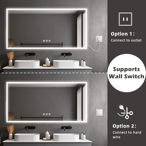 <span class=keywords><strong>Espejo</strong></span> LED de Baño con Desempañador, Montado en la Pared, a Buen <span class=keywords><strong>Precio</strong></span>, para Hotel Hilton - Product Image 6