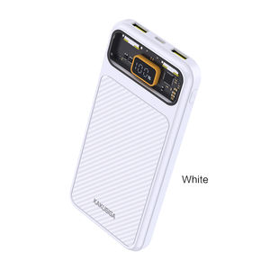 แบตสำรอง KAKUSIGA NEW PD20W+22.5W QC FCP AFC SCP <span class=keywords><strong>VOOC</strong></span> ความจุ 10000mah พร้อมหน้าจอ LED แสดงผลแบบโปร่งใส - Product Image 3