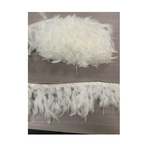 Plumas de Gallo con Ribete de Encaje, Ligeras y Ecológicas para Costura Artesanal, Decoración de Disfraces, Diseño de Vestidos de Novia, Artístico - Product Image 6