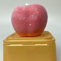 Nouveau design de crème glacée végétalienne aromatisée à la cerise 3D sucettes glacées en forme de fruit crème glacée à la grande saveur de cerise