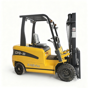 Pequeña carretilla elevadora eléctrica de 3 toneladas con componente de motor central de envío rápido de calidad confiable para maquinaria de construcción - Product Image 1