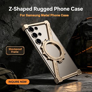 Prodotti Dropshipping con MOQ Basso, Custodia Magnetica in Lega di Alluminio per Telefono <span class=keywords><strong>Cellulare</strong></span>, Supporto Protettivo per Samsung S23 S24 S25 Ultra - Product Image 1