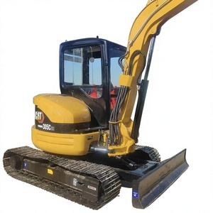 รถขุดขนาดเล็ก CAT 305C CR พร้อมบุ้งกี๋ขุดและหัวเจาะ 5 ตัน รถขุดตีนตะขาบขนาดเล็กพร้อมอุปกรณ์นิ้วโป้ง - Product Image 1