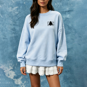 เสื้อฮู้ดดี้คอกลมผ้าฝ้าย 100% สีตามสั่ง สไตล์ลำลอง หนานุ่ม รุ่นพื้นฐาน คอเต่าแบบปลอม - Product Image 6