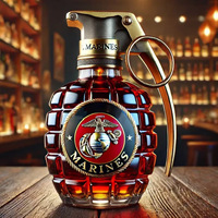 Carafe à vin en verre transparent en borosilicate de haute qualité, verrerie, bouteille en forme de grenade pour un usage domestique, bouteille de stockage pour whisky ou vin