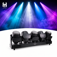 Barre LED longue 5x120W RGBW 4-en-1 avec zoom, faisceau mobile et effet pixel, contrôle DMX512 RDM, éclairage de scène pour événements DJ