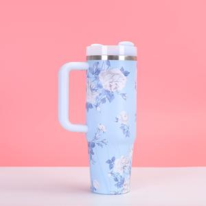 El Más Vendido, la Famosa Marca StanH2.0, Vaso de 40 oz con Asa, Vaso para Auto con Tapa y Pajita, <span class=keywords><strong>Taza</strong></span> de Viaje de 40 oz - Product Image 4