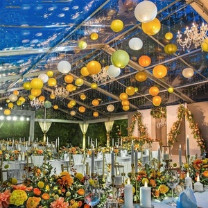 12x25m 12x30m location de mariage tente pliable partie pour tente barnum mariage auvent 10x20 chapiteaux mer aluminium barnum personnalis - Product Image 4