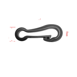 Clip Hooks <b>Mini</b> Carabiner Buckle Paracord <b>Backpack</b> Straps Bag Clip Parts Hook Accessories Eco-friendly Plastic - Product Image 1