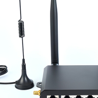 Routeur sans fil industriel 4G LTE avec carte SIM, passerelle WiFi avec ports WAN/LAN Ethernet, VPN et pare-feu pour la mise en réseau extérieure