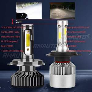 2PCS 12V H1 H4 H7 H11 9005 9006 COB LED ไฟหน้ารถหลอดไฟซุปเปอร์ไบรท์ โมดิฟายด์ ออโต้หลอดไฟอุปกรณ์เสริมในรถยนต์ - Product Image 5
