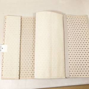 Ceinture de soutien abdominale élastique Aibeze pour femmes, beige, tailles S, M, L, XL, XXL, XXXL, compression de la taille, récupération post-partum - Product Image 3