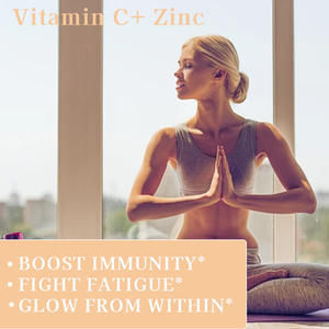 อาหารเสริมเพิ่มภูมิคุ้มกันแบบเม็ดฟู่พร้อมวิตามินซี + สังกะสีช่วยให้สุขภาพระบบทางเดินหายใจต่อสู้กับความเหนื่อยล้าปราศจากน้ำตาล - Product Image 5