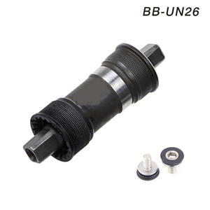 ตัวยึดด้านล่างของจักรยานเสือภูเขาเหล็ก + แกนจักรยานเรซิน UN101/UN100/UN26 123มม. MTB จักรยานเสือหมอบ CNC ไม่มีเกลียวตลับลูกปืนข้อเหวี่ยง - Product Image 3