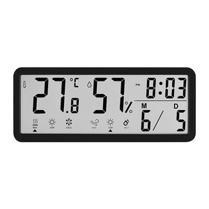 INS Simple Large Screen <strong>Clock</strong> Temperature and Humidity <strong>Clocks</strong> Creative Modern <strong>Clocks</strong> - Product Image 4