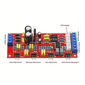 Amplificador Operacional HIFI Audiophile NE5532, Amplificador de Potencia para Frecuencias Medias, Altas y Bajas, Montaje SMD, Ajuste de Sonido - Product Image 2