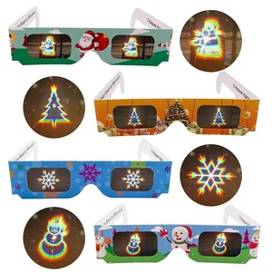 New tùy chỉnh nhiễu xạ tấm tùy chỉnh nhiễu xạ tấm kính Eyewear in giấy tùy chỉnh ngoại vi Quà Tặng - Product Image 1