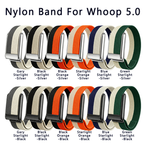 สายรัดข้อมือไนลอนแบบสองสีสำหรับ Whoop 5.0 / Whoop MG Smart Activity Tracker - Product Image 6