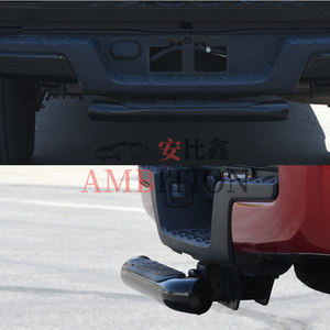 Marchepied d'attelage rond en acier inoxydable AMBITION de 3 pouces pour attelage de <span class=keywords><strong>remorque</strong></span> de classe 4 - Poli | Marchepied chromé pour attelage de 2 pouces - Product Image 6