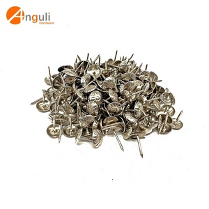Venta directa de fábrica Muebles Accesorios de <span class=keywords><strong>metal</strong></span> Patrón Tapicería hueca Cabeza plana Sofá Clavo <span class=keywords><strong>para</strong></span> sofá y silla - Product Image 2
