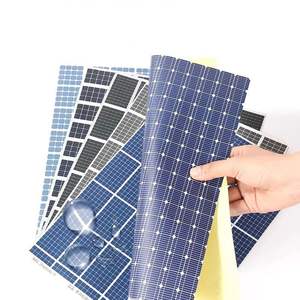 Autocollants Solaires Autoadhésifs A4 DIY en Plastique, Décalcomanies Photovoltaïques pour Kits d'Outils de Modélisme - Product Image 1