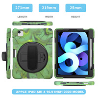 Nouvelle conception de sangle bandoulière en silicone + PC, étui de protection intégrale à 360° pour tablette Xiaomi Pad 7 11,2 pouces, étui de protection pour tablette Pad 7 Pro