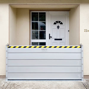 Smontabile Anti-inondazione in lega di alluminio muro di barriera d'acqua per porta del Garage cancello di parcheggio 35mm di spessore dimensione personalizzabile argento - Product Image 2
